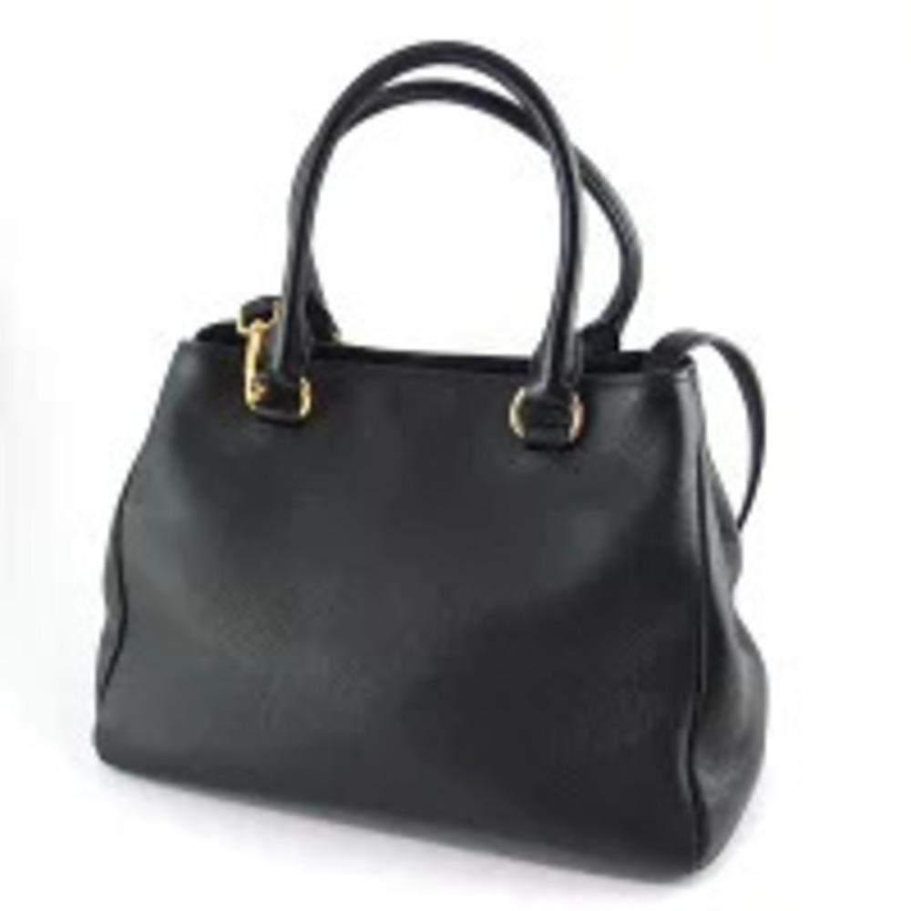 Prada Vitello Phenix leather convertible bag black - Picture 2 of 9